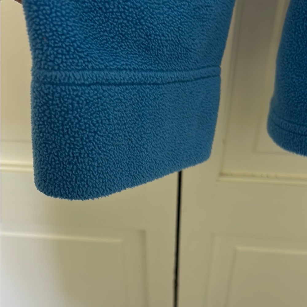 L.L. Bean Blue Cardigan Fleece with Zip-Up Style - Picture 8 of 13